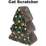 Christmas Cat Scratcher 29 x 23 x 12cm